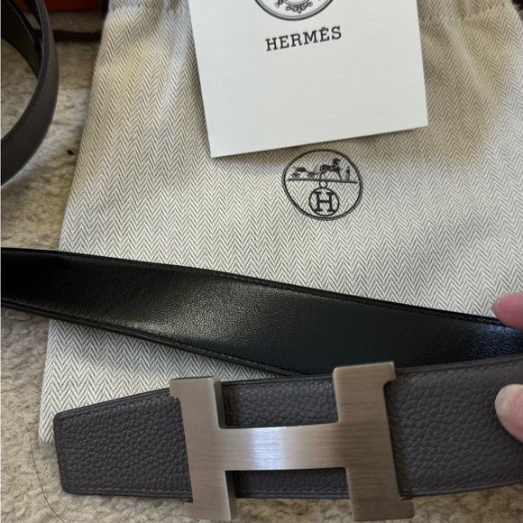 Hermes Men Constance Belt Buckle and Reversible Leather Strap 38mm - Picture 4 of 4